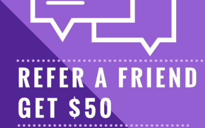 Learn about our $50 Referral Program